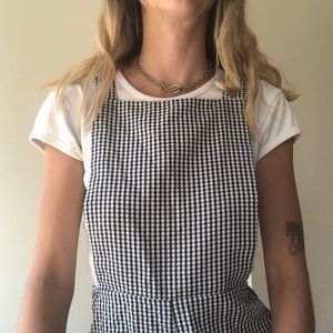 ☁️ gingham romper ☁️